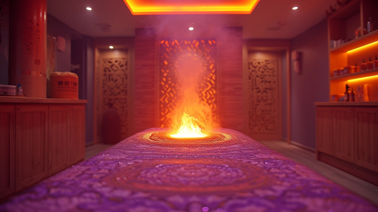 Experience the Heat: Fire Massage Therapy for Ultimate Relaxation and Pain Relief