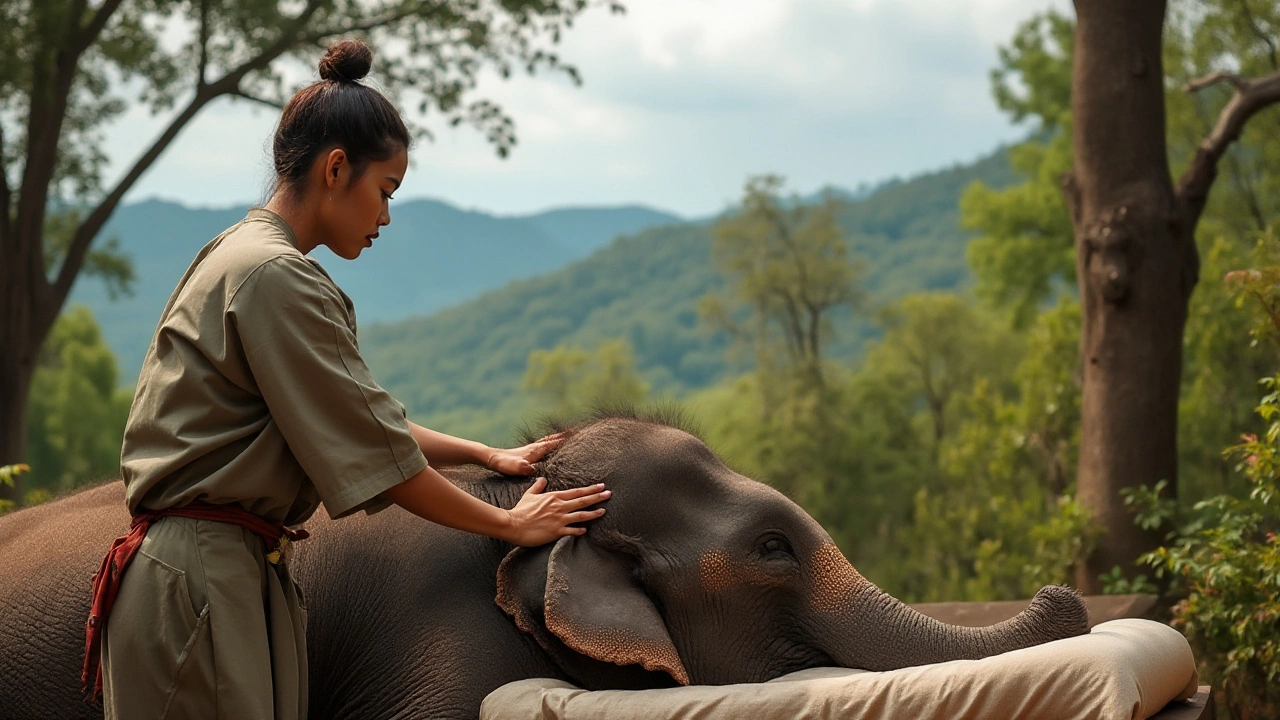 Revolutionizing Animal Therapy with Elephant Massage